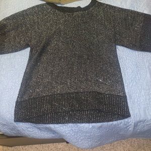Sparkly black sweater